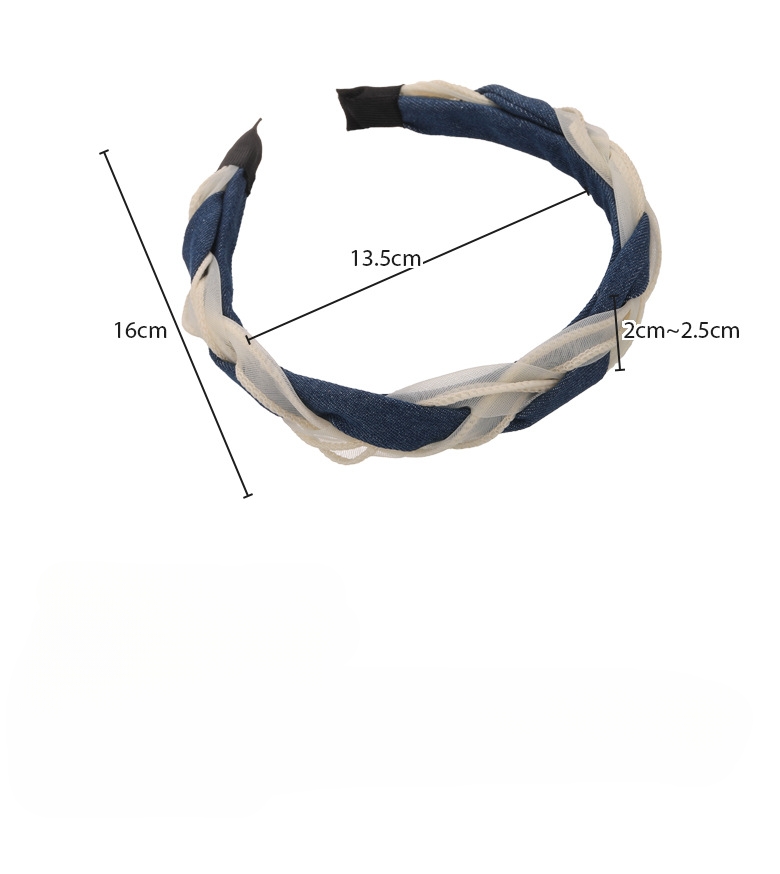 Винтажная Плетеная Повязка для Волос