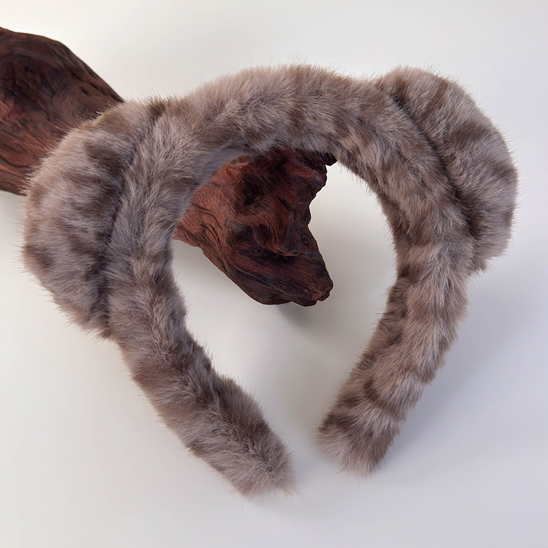 Diadema de Peluche con Orejas de Gato