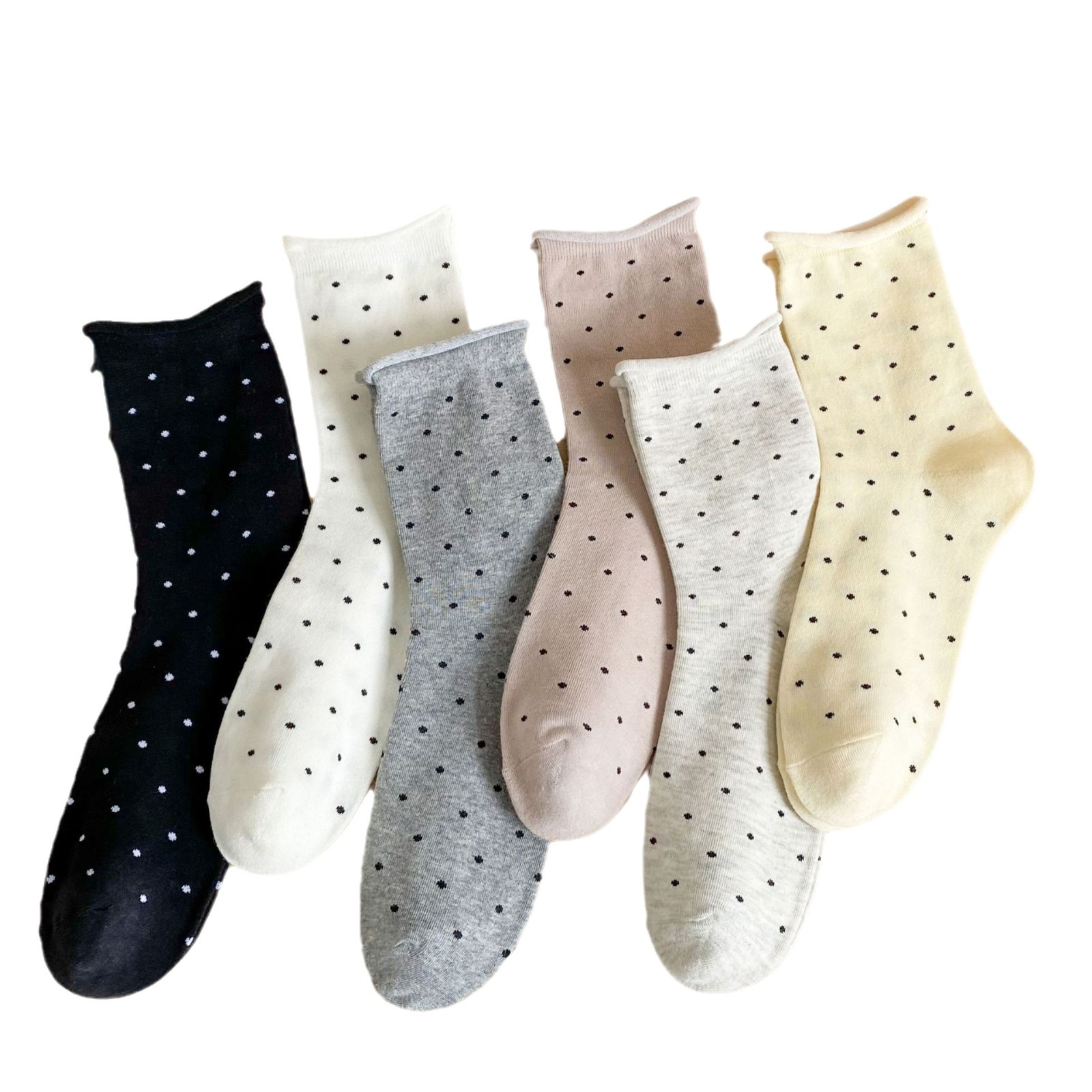 Meias de Bolinhas para Mulher