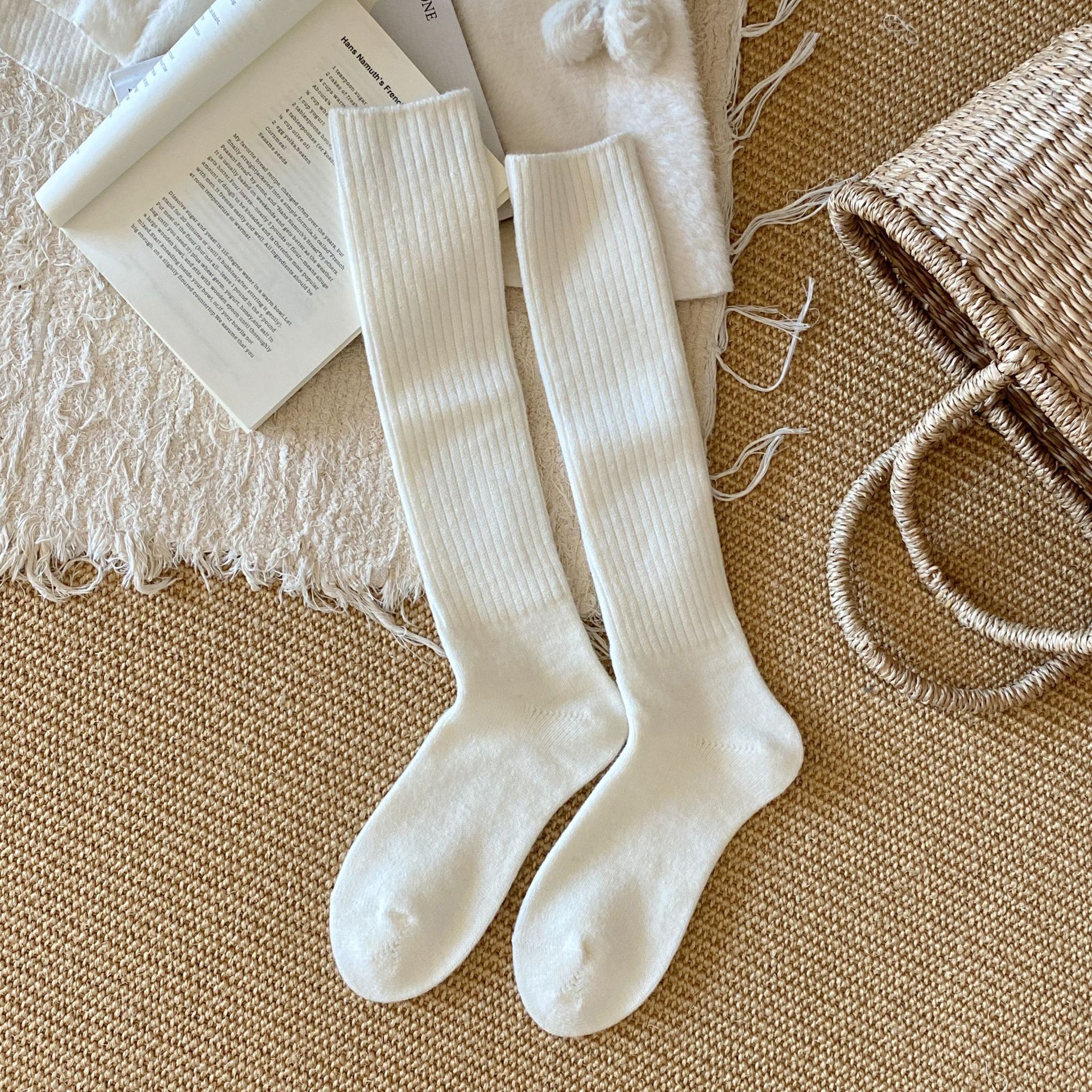 Wool Scrunch Socks