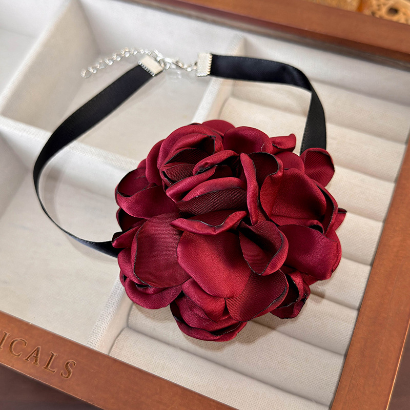 Bloemen Choker Ketting