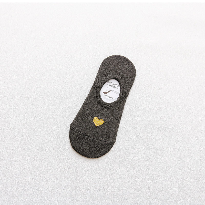 여성용 코튼 노쇼 양말