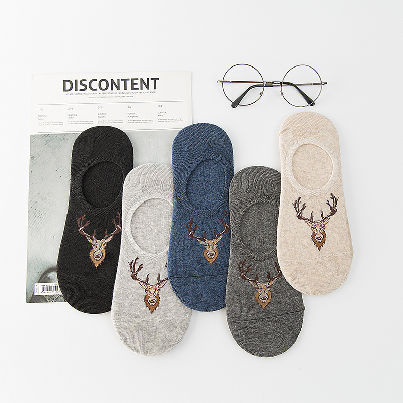 Meias Invisíveis de Algodão para Homem