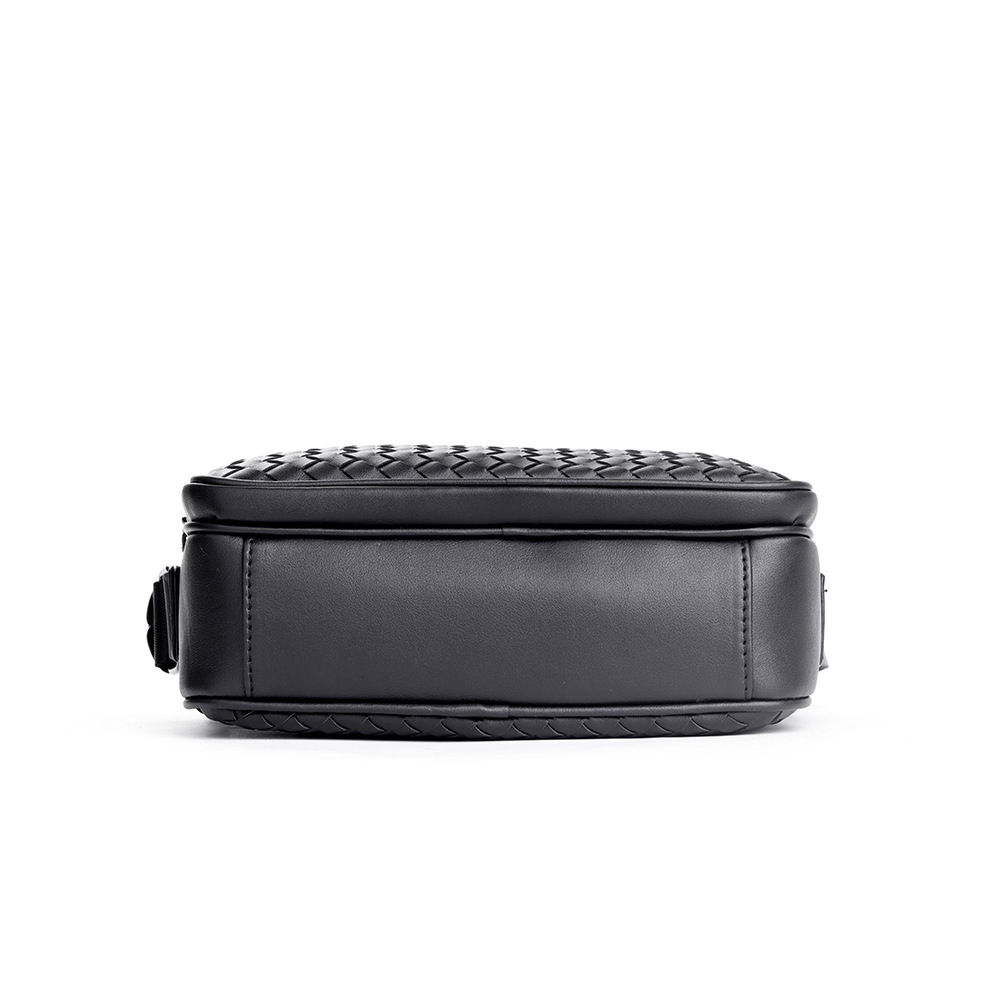 Túi đeo chéo da PU dệt nam