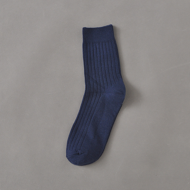 ถุงเท้าธุรกิจชายผ้าฝ้าย