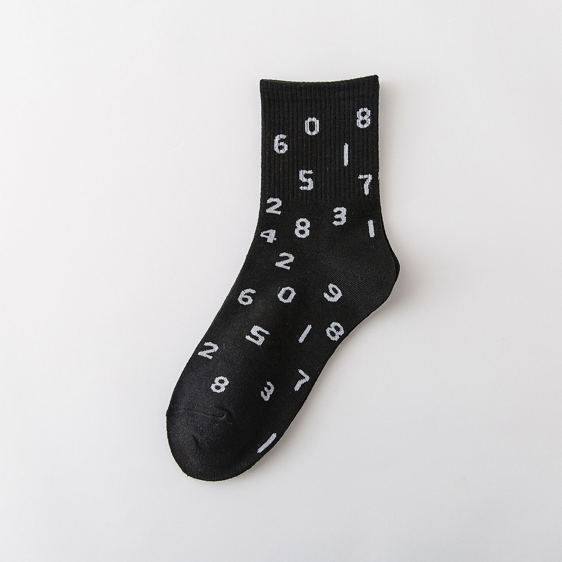 Meias Femininas Meia-Altura Algodão