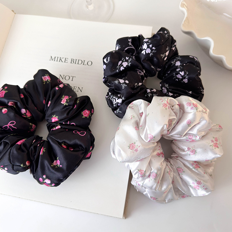 Французские Атласные Цветочные Скрабчи