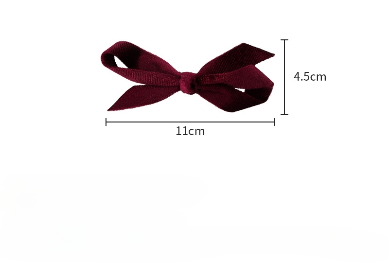 Agrafă de Păr cu Aplică de Catifea