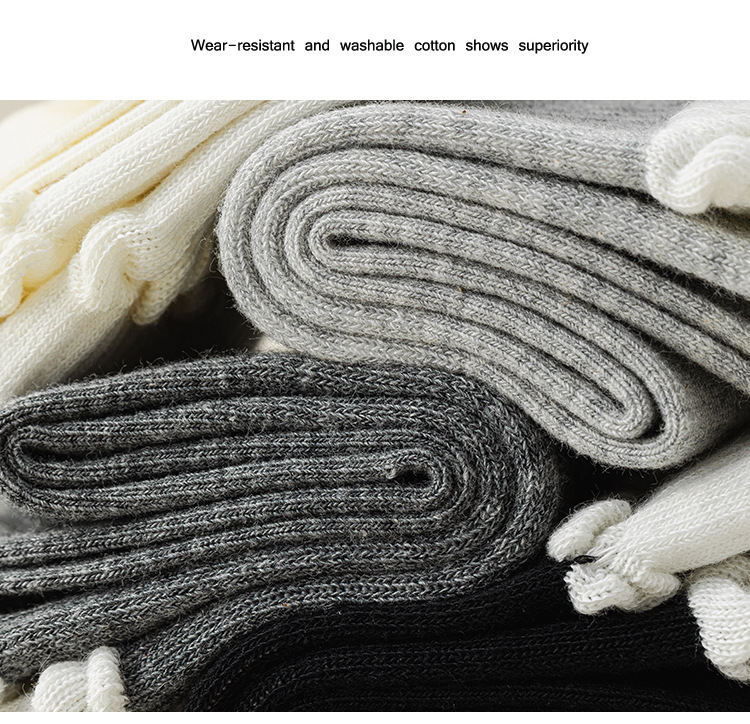 Meias de Cano Médio com Enrugamento