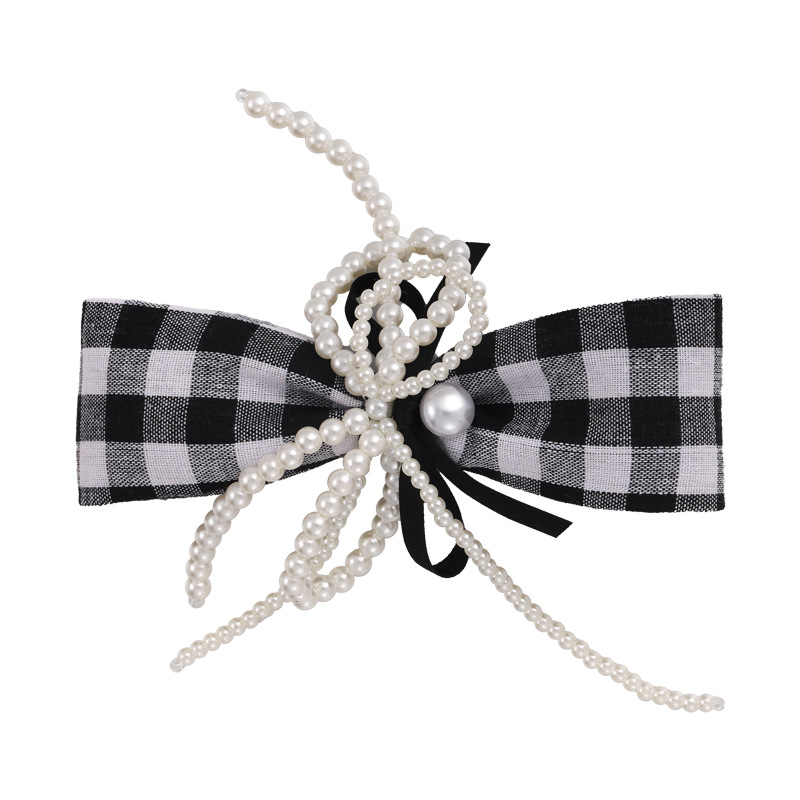 Agrafă de Păr Houndstooth