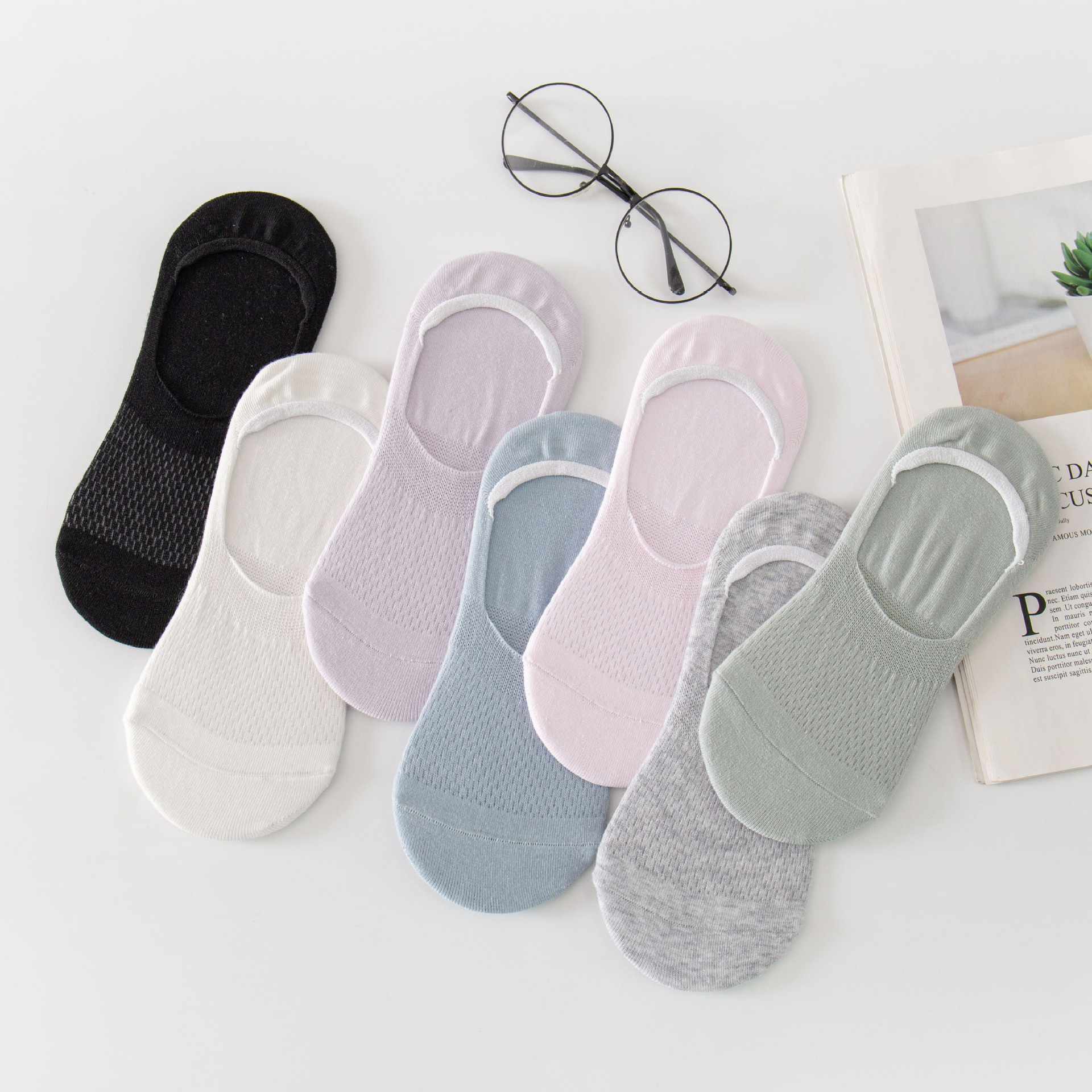 Unsichtbare Damen-Söckchen