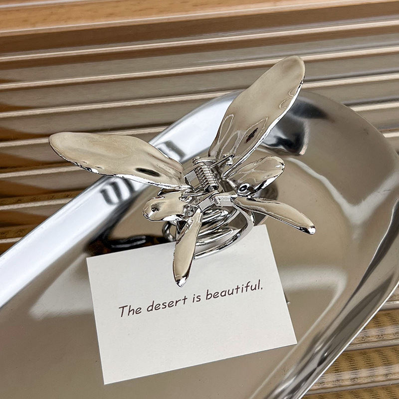 Agravă de Păr cu Fluture Metalic