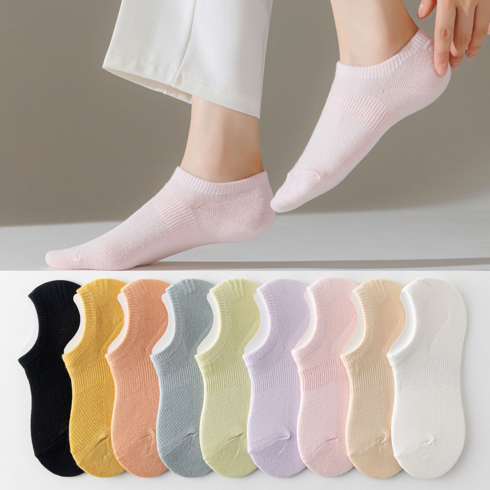 Unsichtbare Niedrige Damen-Socken