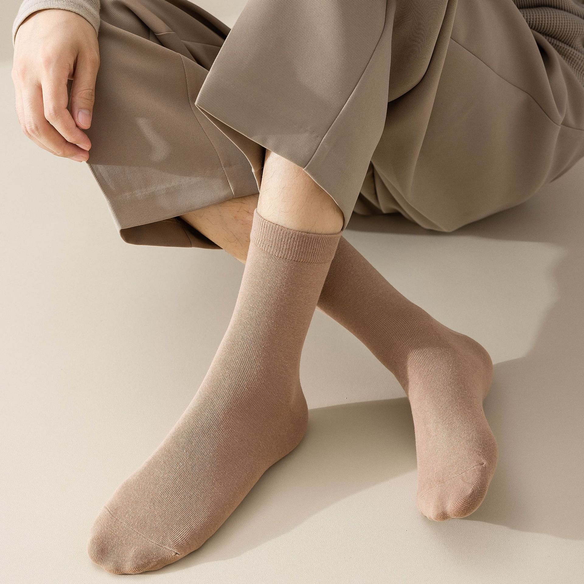 Meias Clássicas Meia Cano Masculinas