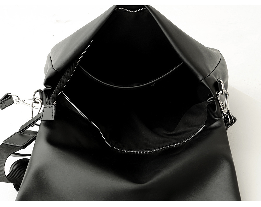 メンズPUレザークロスボディバッグ