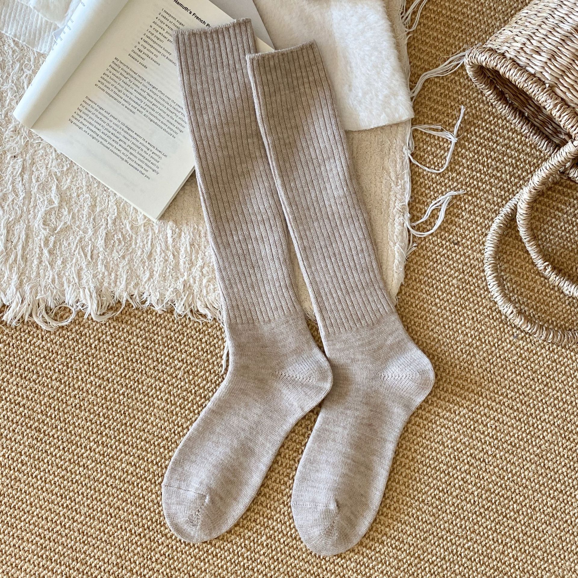 Wool Scrunch Socks