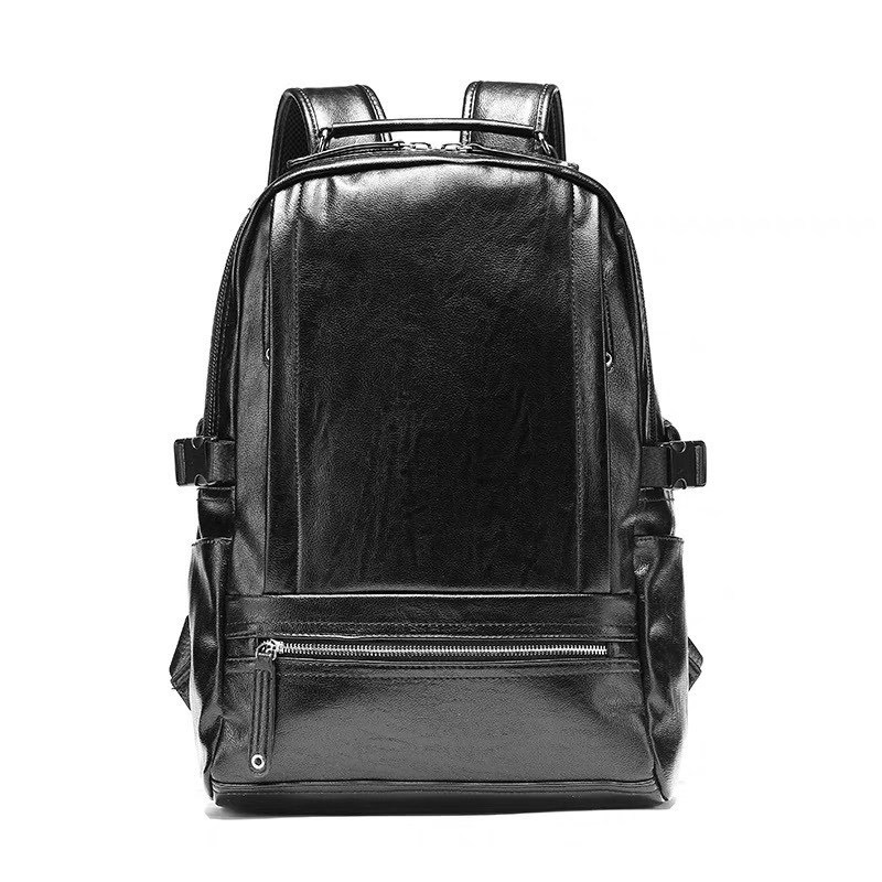 소프트 가죽 대용량 여행 백팩