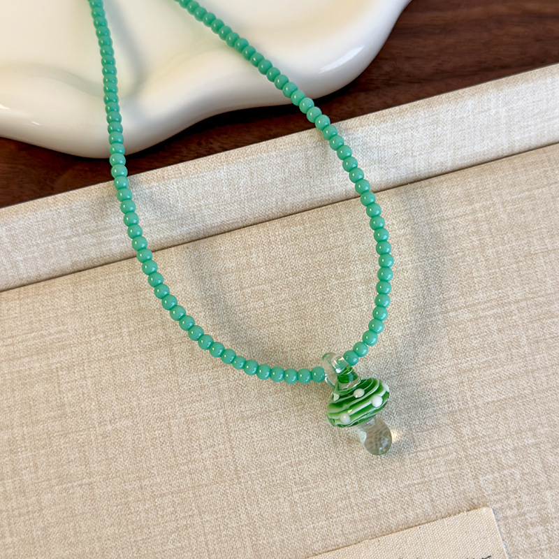 Скільний Грибовий Підвіс Намистинний Нашийник