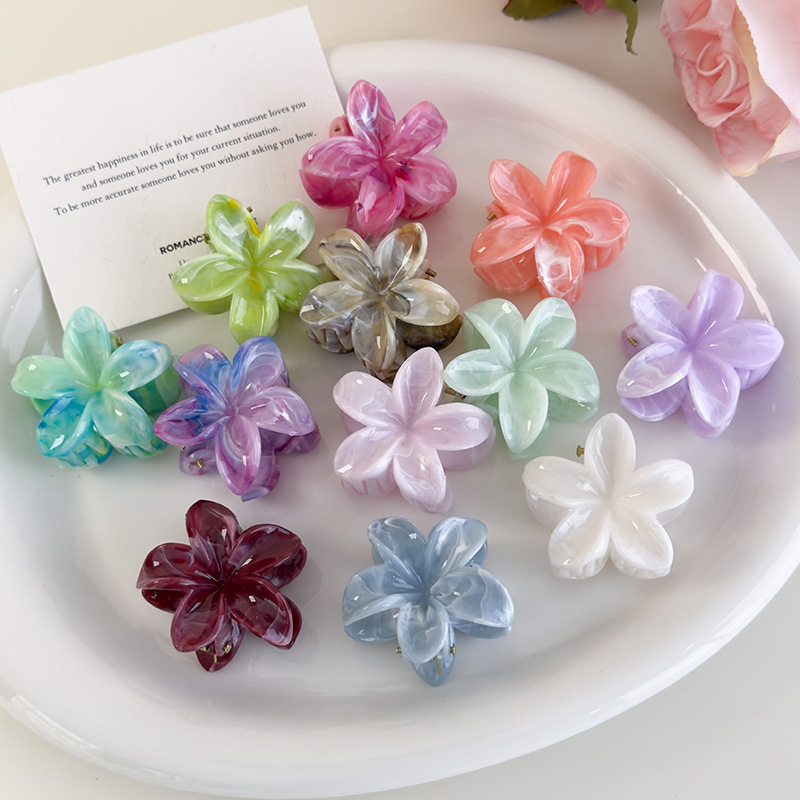 Clipsuri de Păr cu Flori Ombre