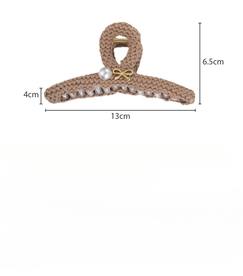 Zapinka do Włosów z Szydełkową Kokardą