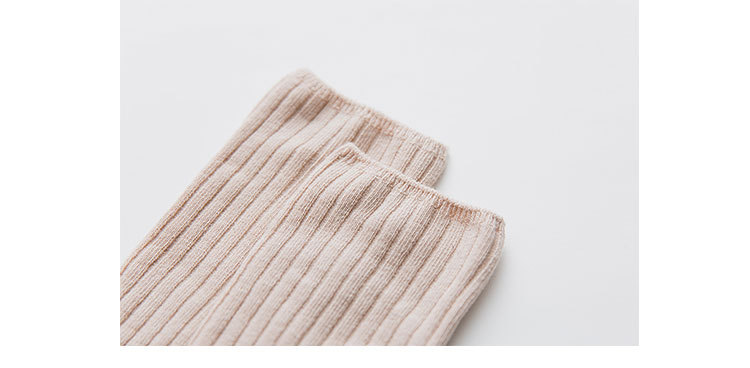 Meias Cáqui de Algodão para Mulheres