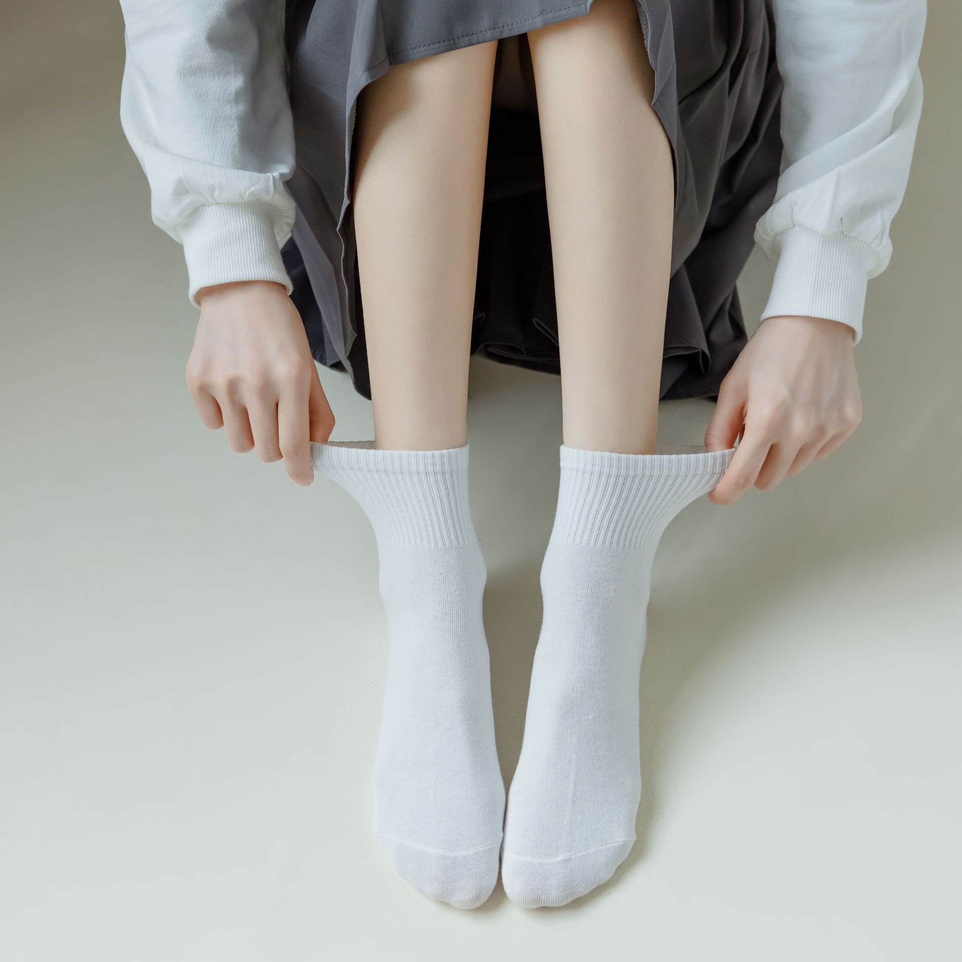 Dámské Bavlněné Podkolenky