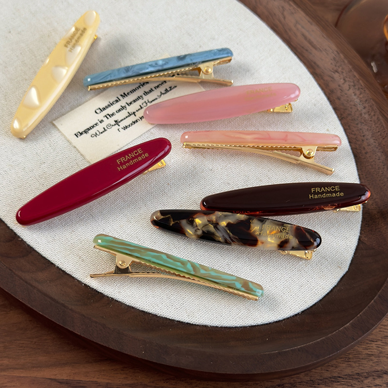 Oval Duckbill Hair Clips