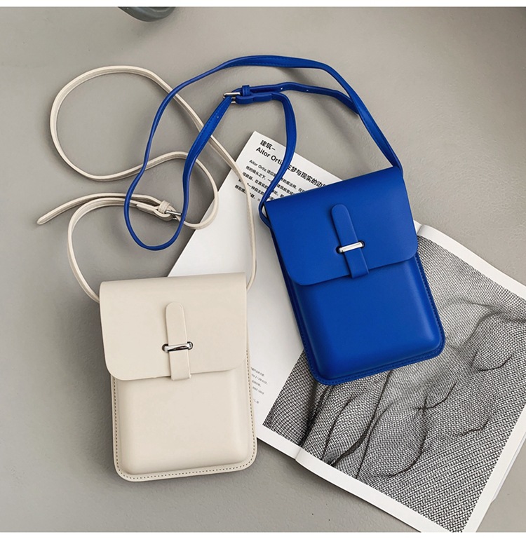 حقيبة كروس بودي رجالية عمودية للهاتف