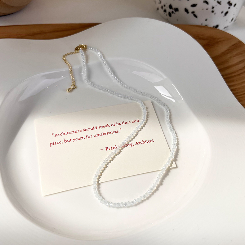 Crystal Beaded Necklace and Ring Set