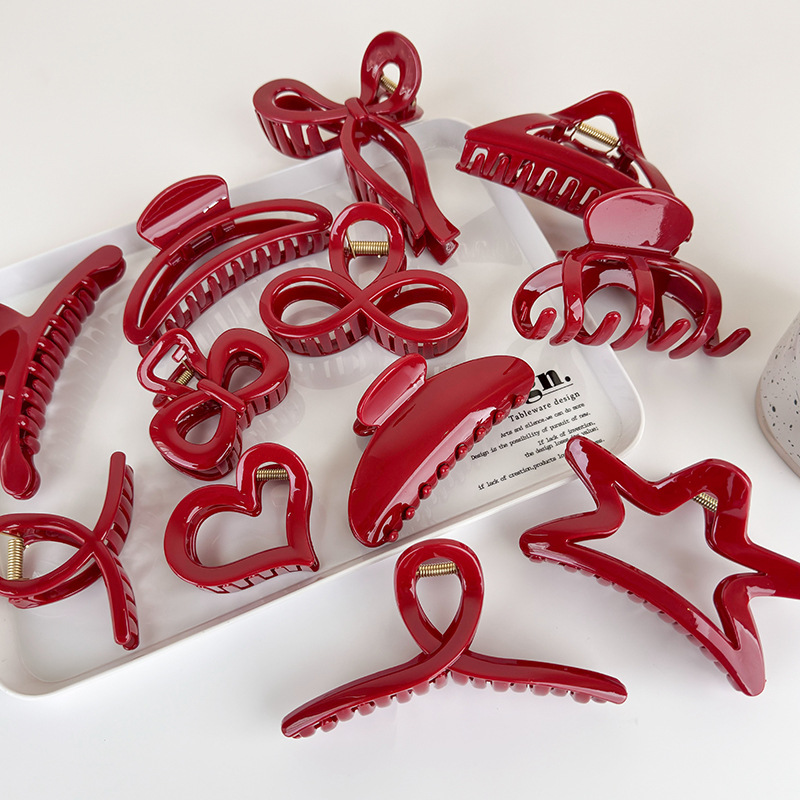 Геометрические заколки для волос