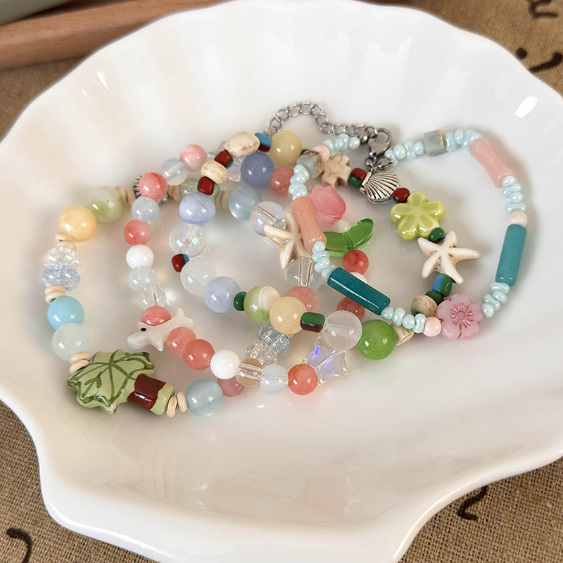 Керамічний браслет з пальмою