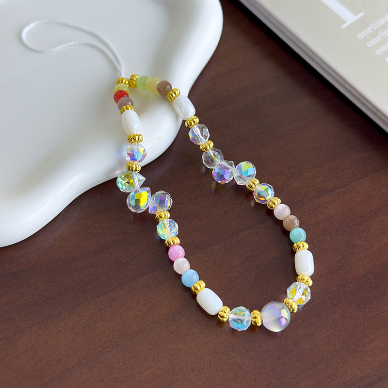 Glass Bead Phone Strap