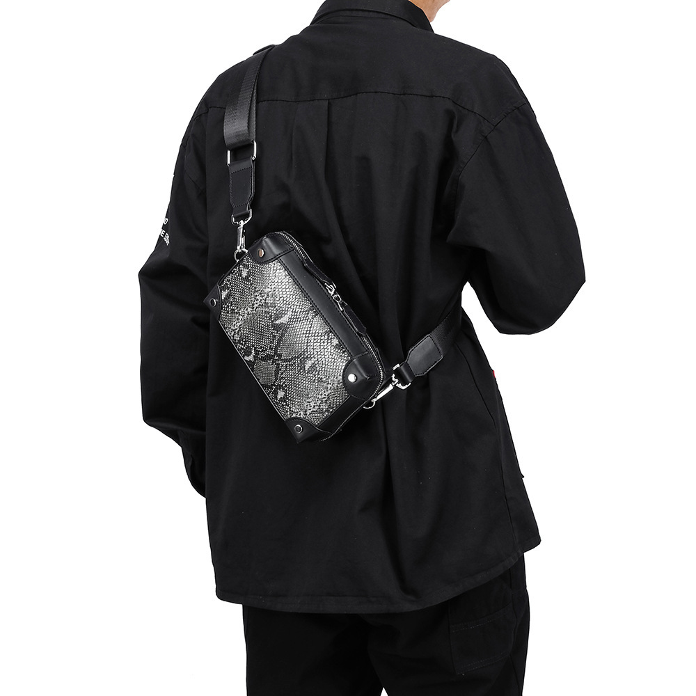 Mannen Ruitjesschoudertas