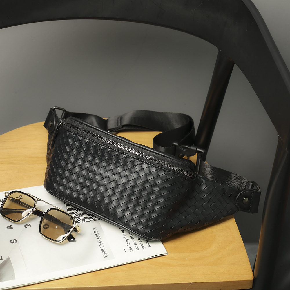 Geweven Crossbody Borsttas