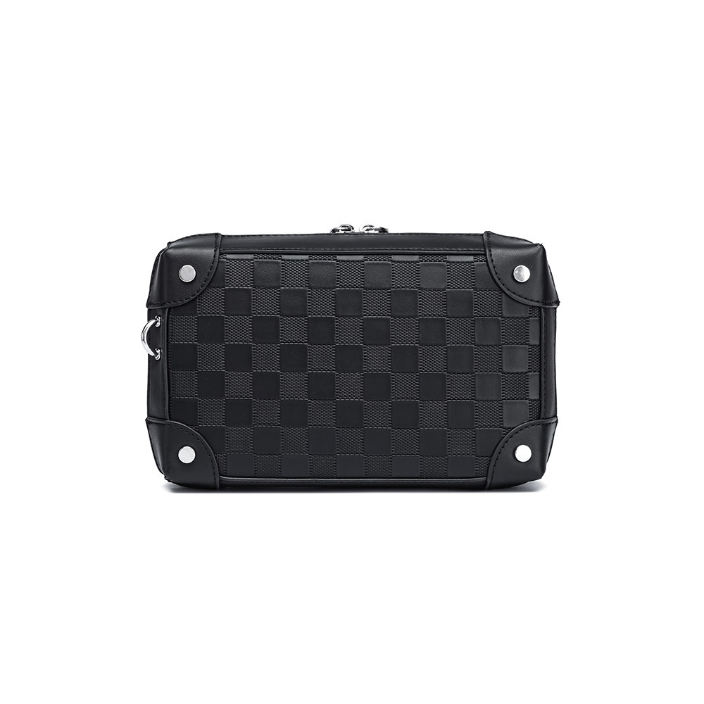 Mannen Ruitjesschoudertas