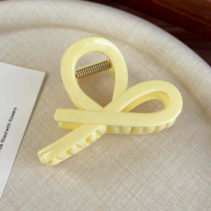 Agrafă de Păr Acrilică cu Fundiță