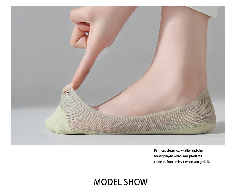 Dámské Letní No-Show Ponožky