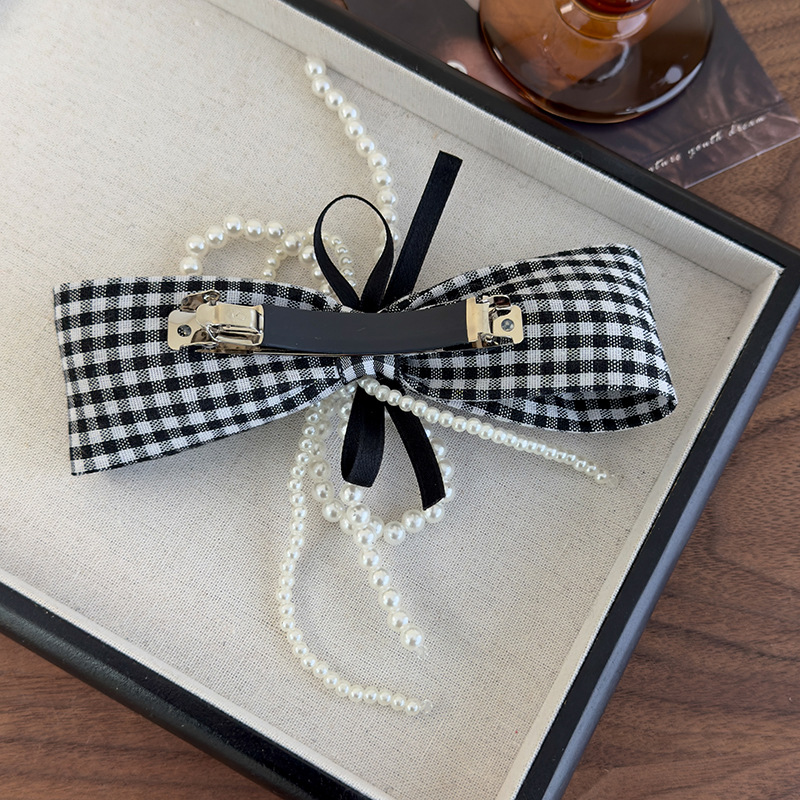 Agrafă de Păr Houndstooth