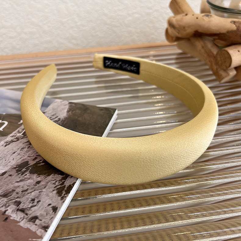 Cinta para el Cabello de Esponja Satén