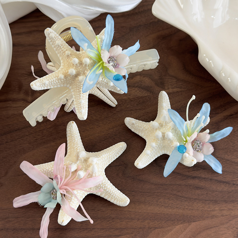 Κλιπ μαλλιών με θαλάσσιο θέμα