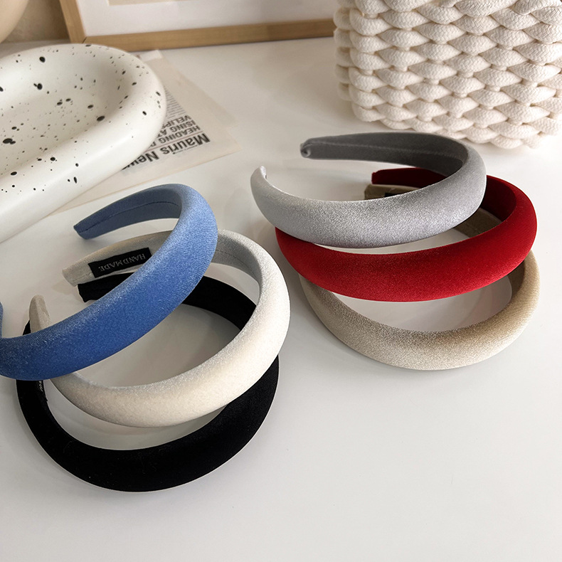 Diadema de Terciopelo Francés Vintage