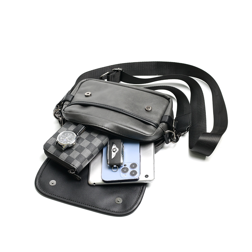 Borsa a Tracolla Uomo Opaca