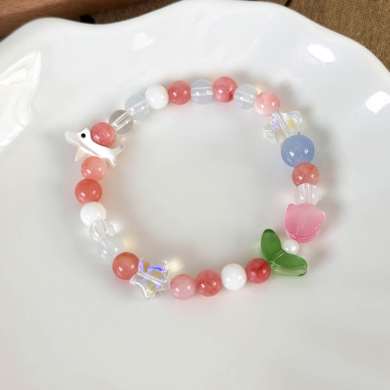 Керамічний браслет з пальмою