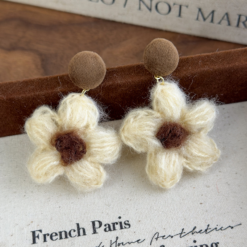 플러피 플라워 이어링