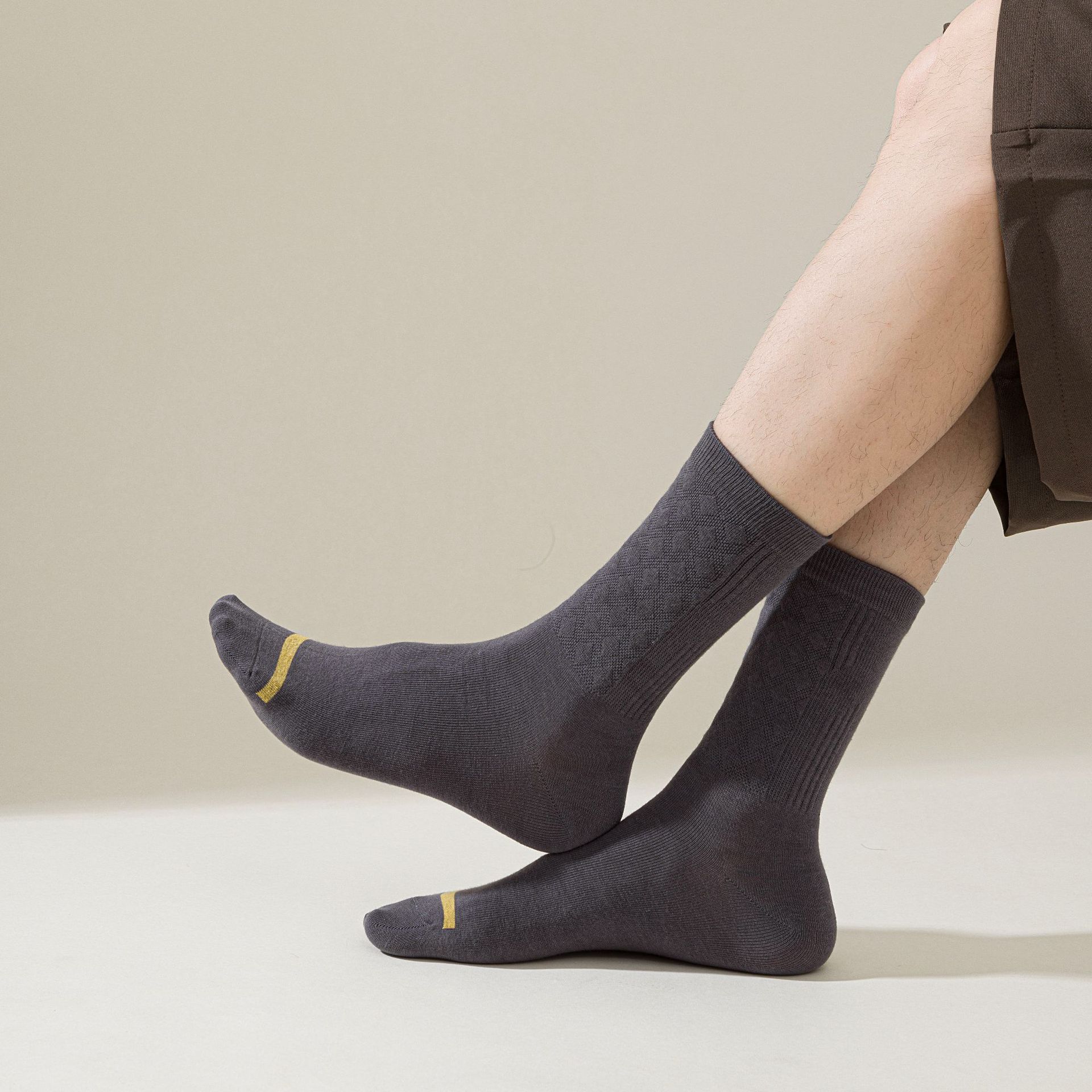 Meias Casual Médio Cano para Homem