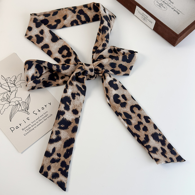 Multi-Purpose Leopard Print Scarf