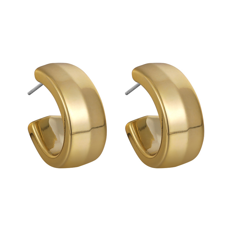 C-Shaped Earrings