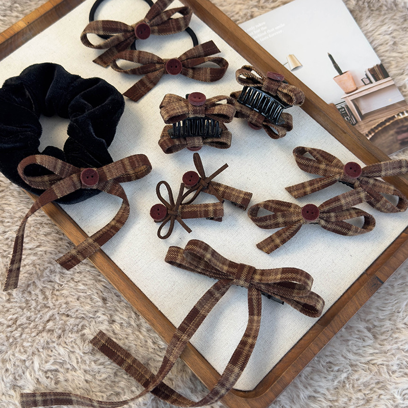 Pinza y Liga para el Pelo con Lazo