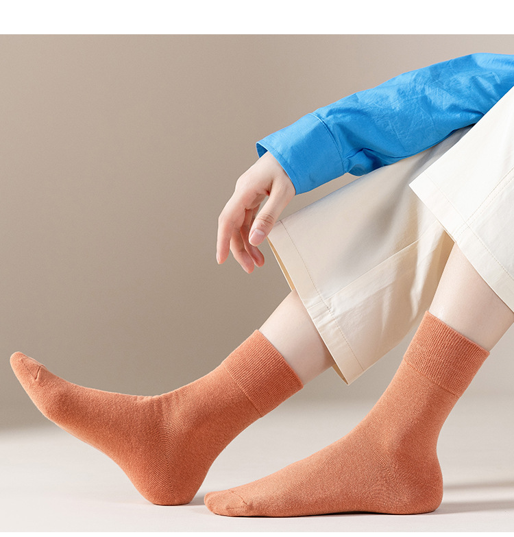 Meias de Algodão até a Panturrilha