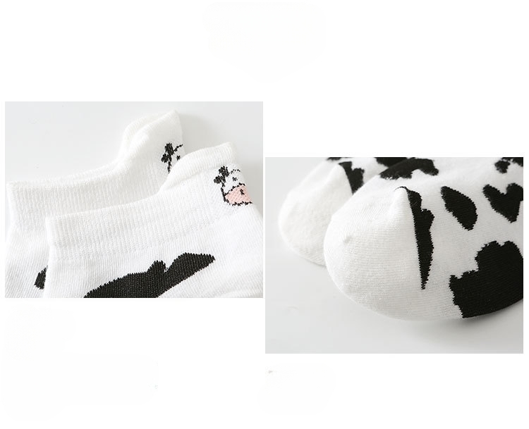 소 프린트 노쇼 양말